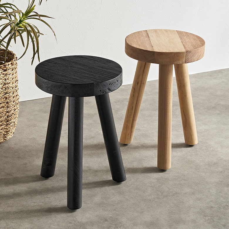 楽天市場】スツール 木製 丸 円型 木製スツール 丸椅子 玄関に置く