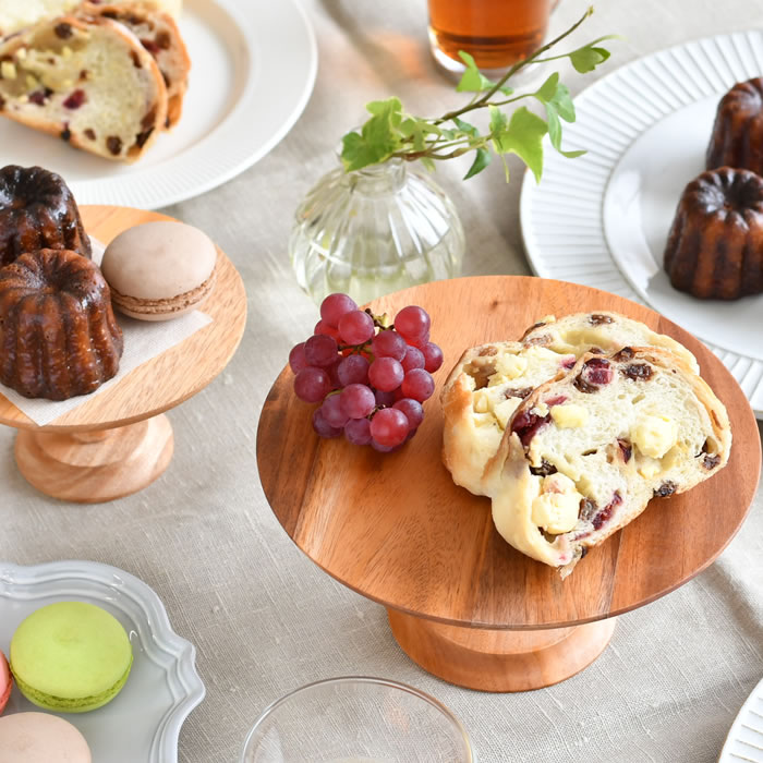 楽天市場】ナインマーケ マホガニー ケーキスタンドM ケーキスタンド