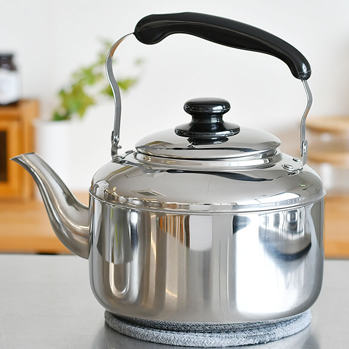 楽天市場】ケトル ステンレス ヒロショウ ステンレス ビッグケトル 4L