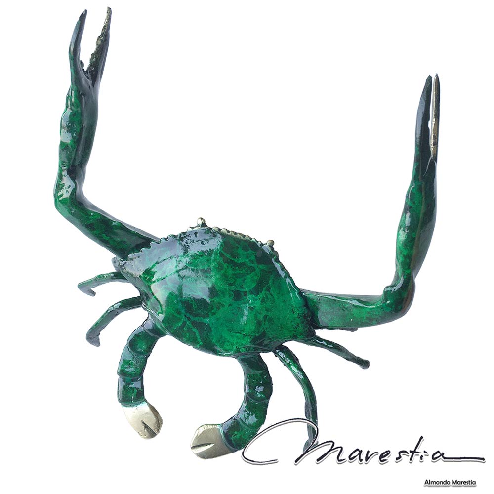 楽天市場】Marestia マレスティア クラブ(S) 置物オブジェ 蟹 カニ