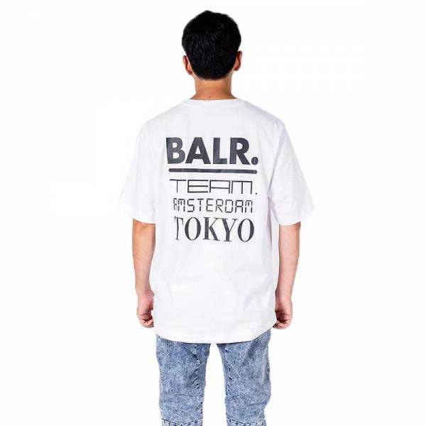 楽天市場】ボーラー BALR. AMSTERDAM TOKYO ルーズフィット 半袖T