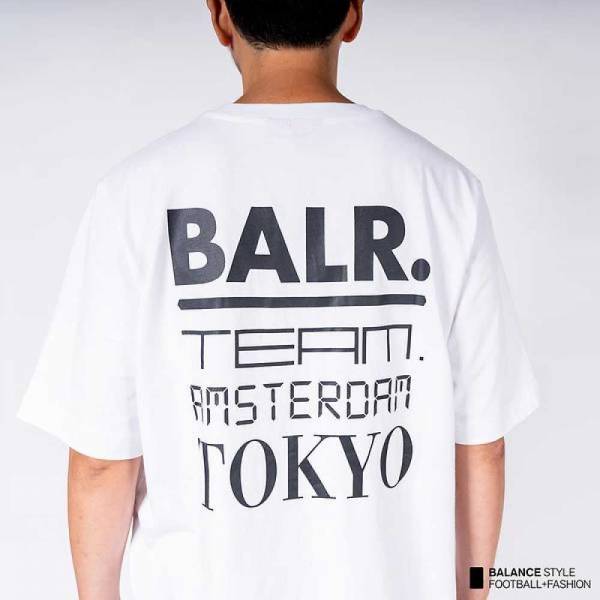 楽天市場】ボーラー BALR. AMSTERDAM TOKYO ルーズフィット 半袖T