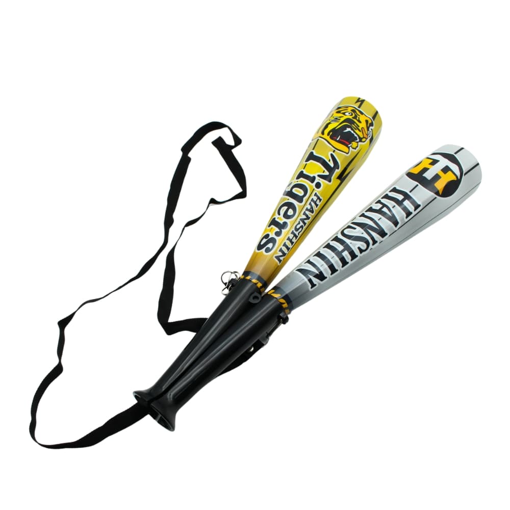 楽天市場】【ｴﾝﾄﾘｰでP5倍】阪神タイガースグッズ Vメガバット (黄×白