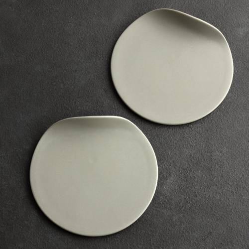 y1246 グレー平皿S（MORIYAMA） | t's kitchen