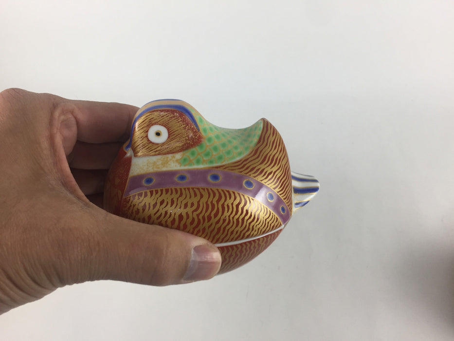 蓋物/小物入れ】おしどり蓋物 幸楽窯 有田焼 — 佐賀有田 ギャラリーつじ信