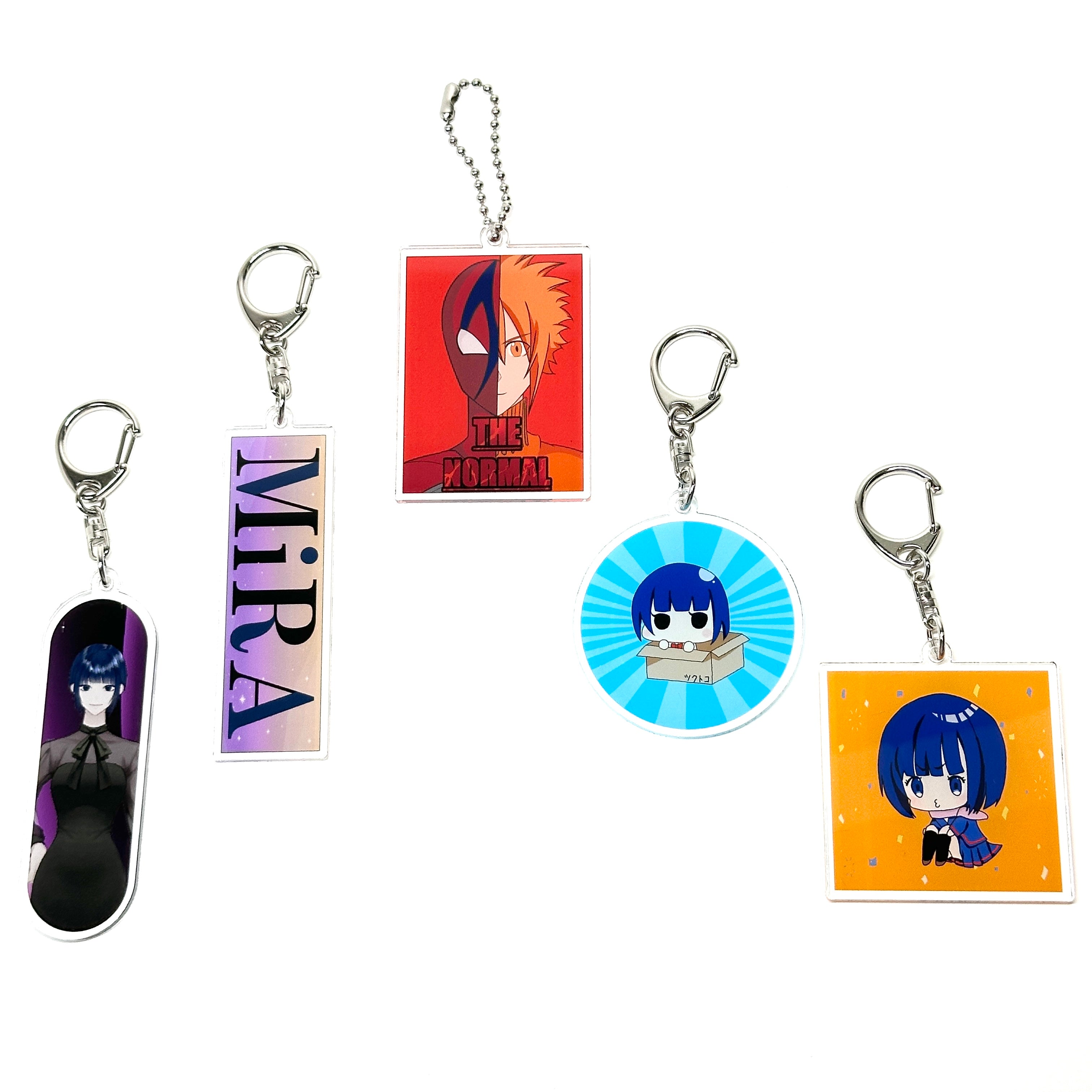 アクリルキーホルダー定型｜アクリルグッズをつくるならツクトコ