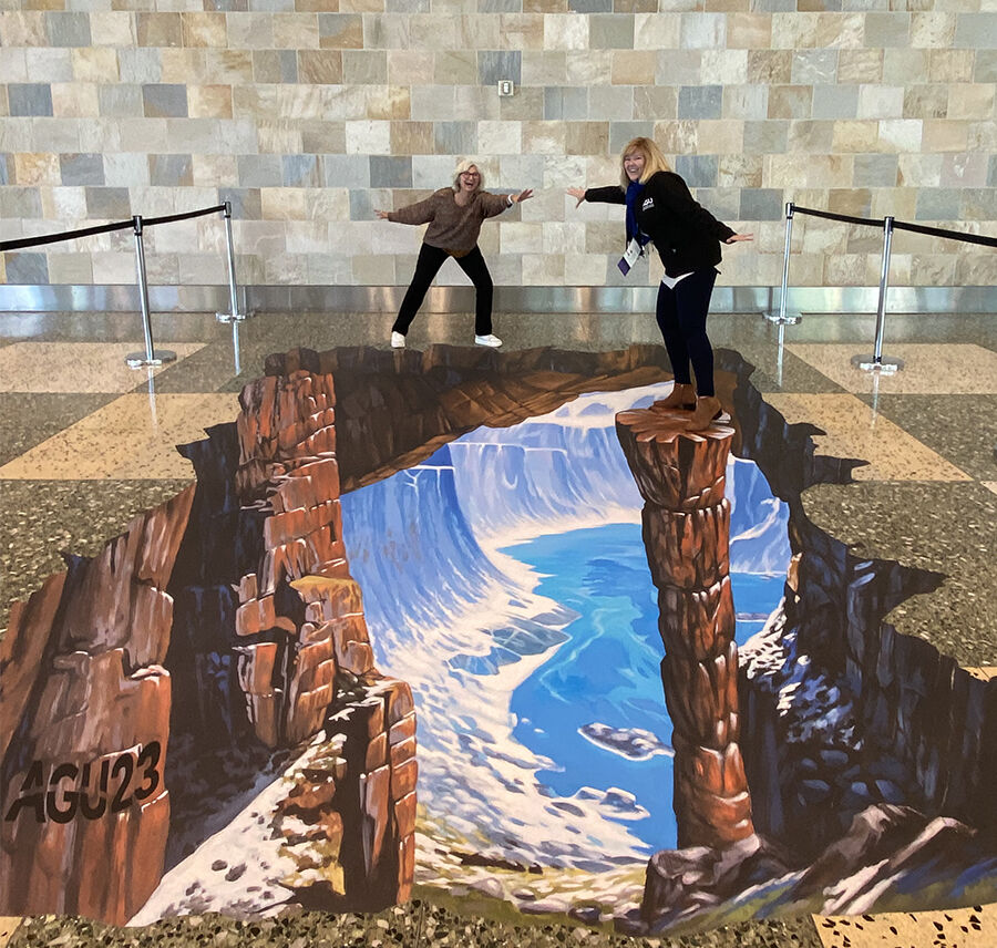 AGU23 - Adding World Class Artwork - To World Class Science