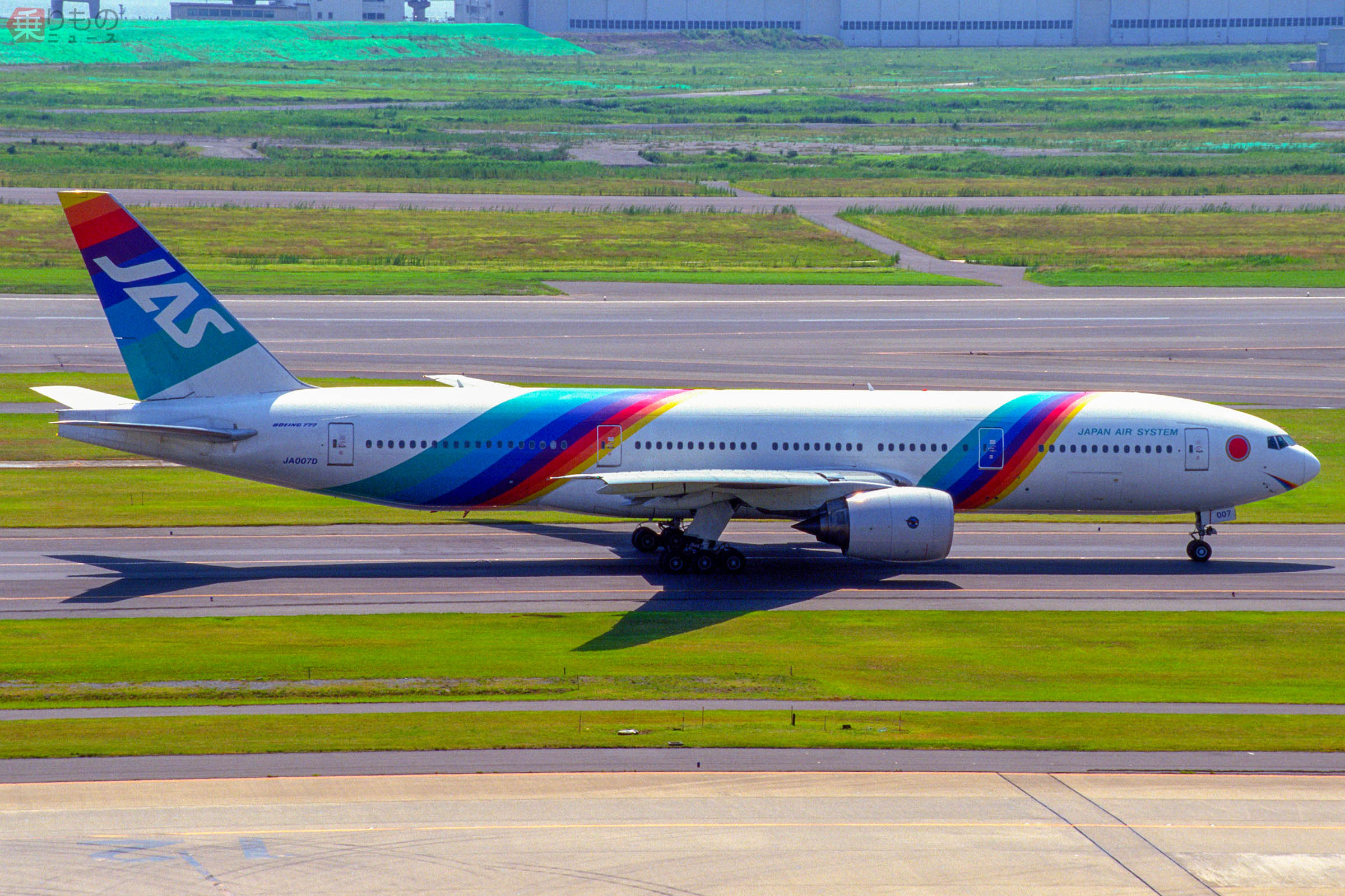 JAS 777-200 日本エアシステム Japan Air System ph JAS 777-200 日本