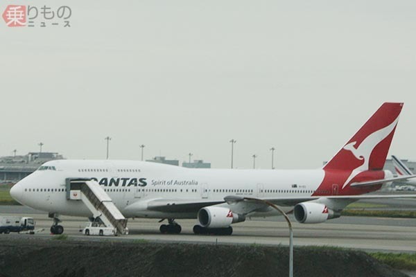 カンガルー印の「ジャンボ」引退 カンタス航空B747 新型コロナの影響