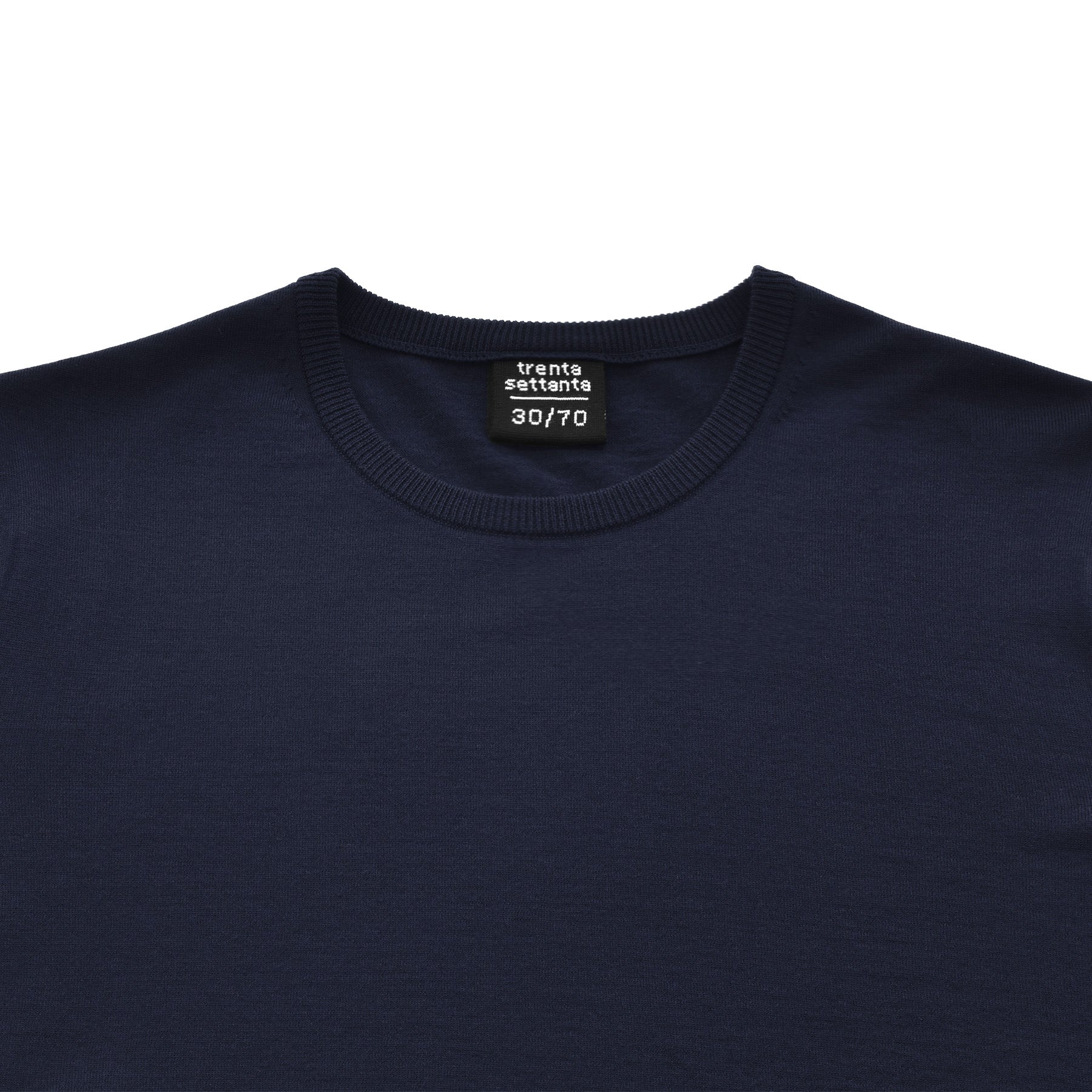 30/70 trenta settanta | f-quattro：クルーネックプルオーバー