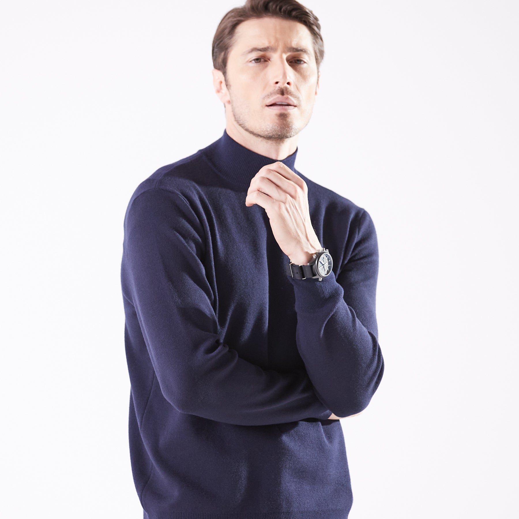 30/70 trenta settanta | lusso：ハイネックプルオーバー（＃0721