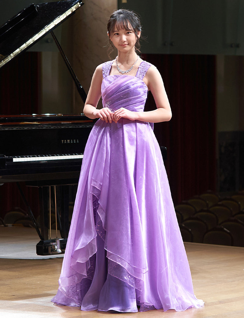 ツイード ドレス TWEED 160 発表会 コンクール 演奏会 ツイード ドレス