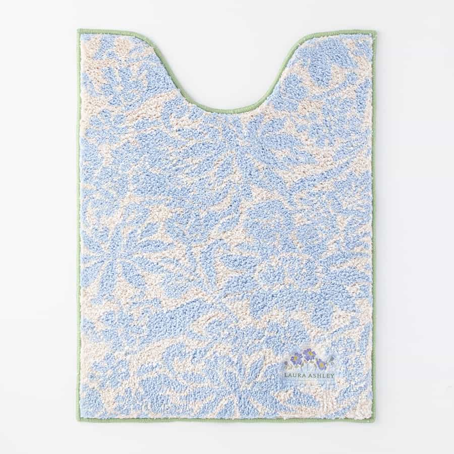 ガーデンブルーム胴長トイレマット（TIM85719）-ローラ アシュレイ
