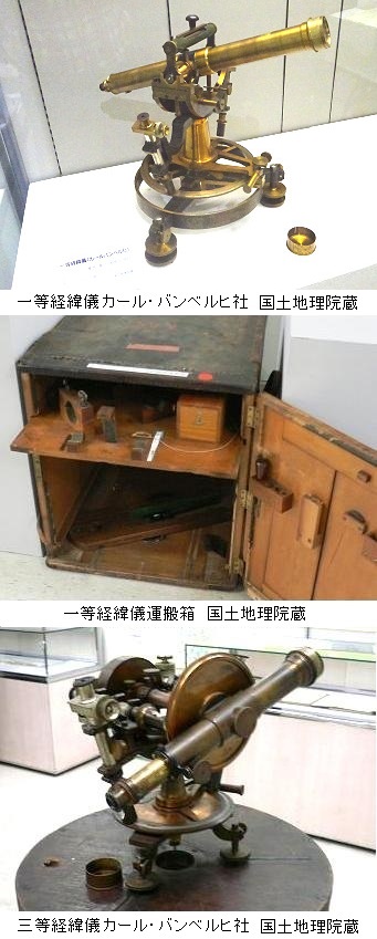 日本の測量史 明治以降の測量機器
