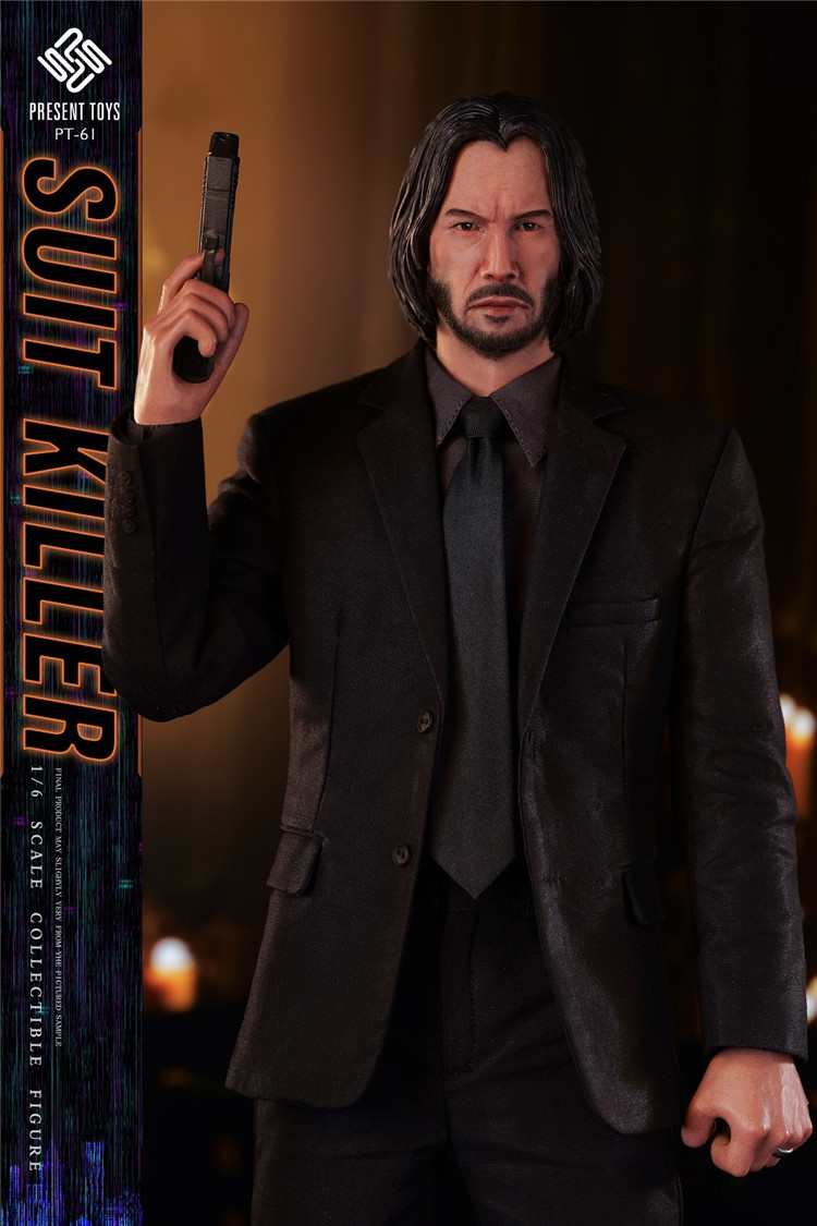 In Stock PRESENT TOYS PT-sp61 1/6 John Wick Collectibles 12