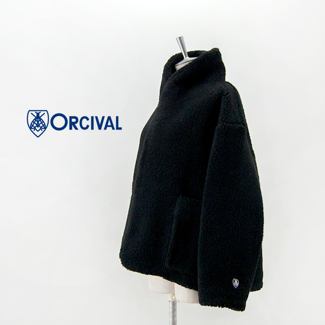 SOLDOUT】ORCIVAL オーシバル レディース ボア ショールカラー