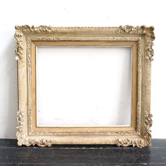 H 額縁 アンティーク調 ヴィンテージ ゴールド 金色 アート 油絵 額縁