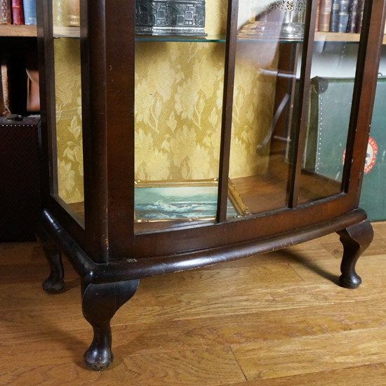 アンティーク ガラスキャビネット（uoc1119） - アンティーク家具