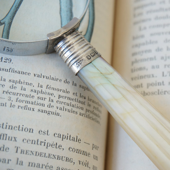 アンティーク ルーペ 虫眼鏡（uoo1267） - アンティーク家具・雑貨専門