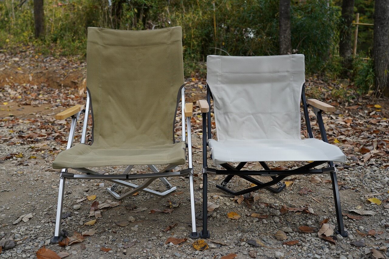 スノーピークの2つのローチェア 「30」と「ショート」を比較レビュー