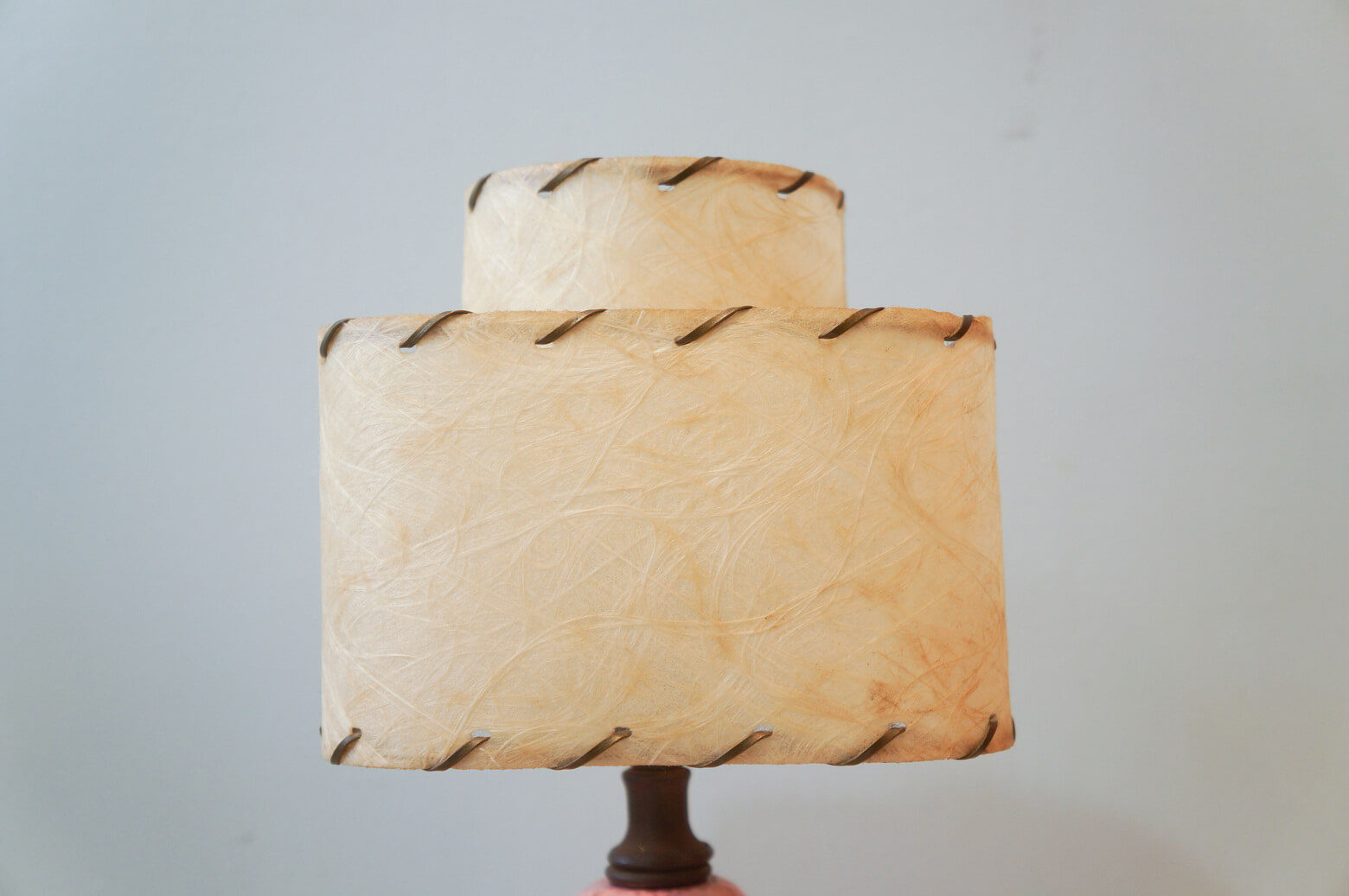 アメリカ ヴィンテージ ダブルシェード テーブルランプ/US Vintage