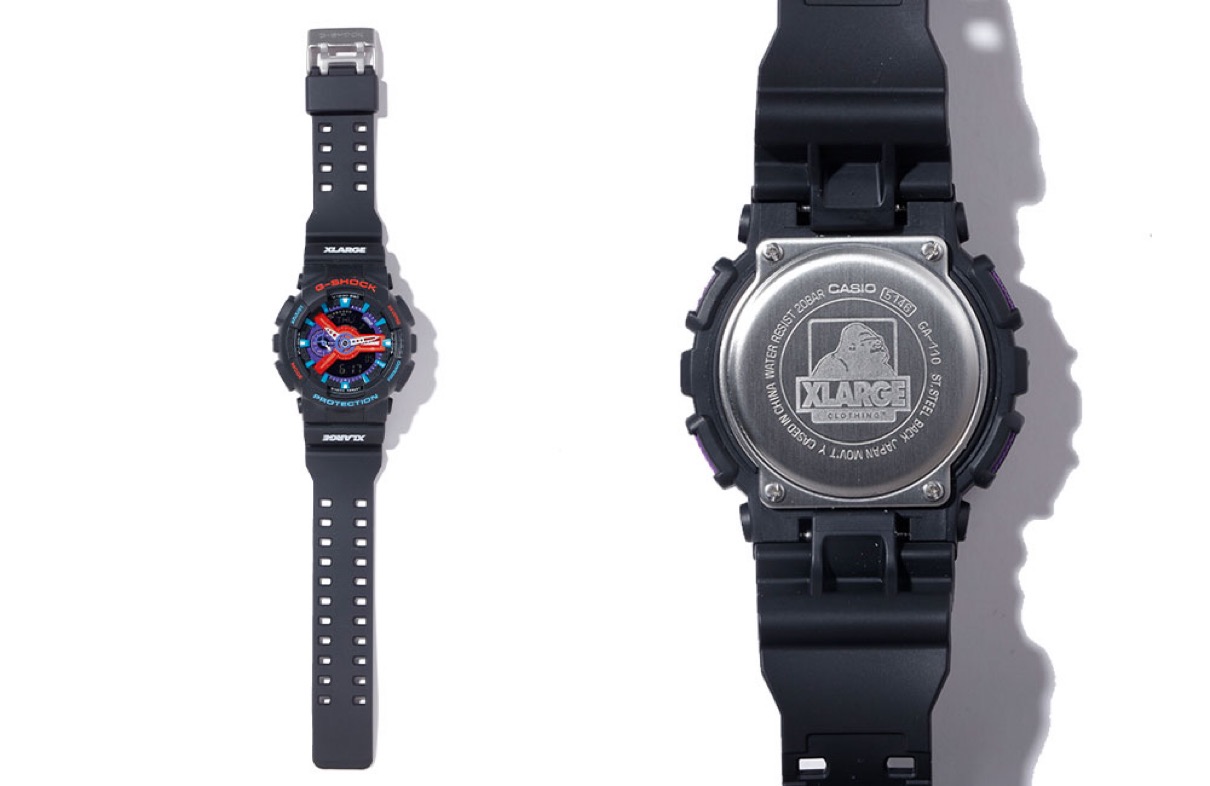 XLARGE®︎ × G-SHOCK コラボウォッチ『30th ANNIVERSARY GA-110』が