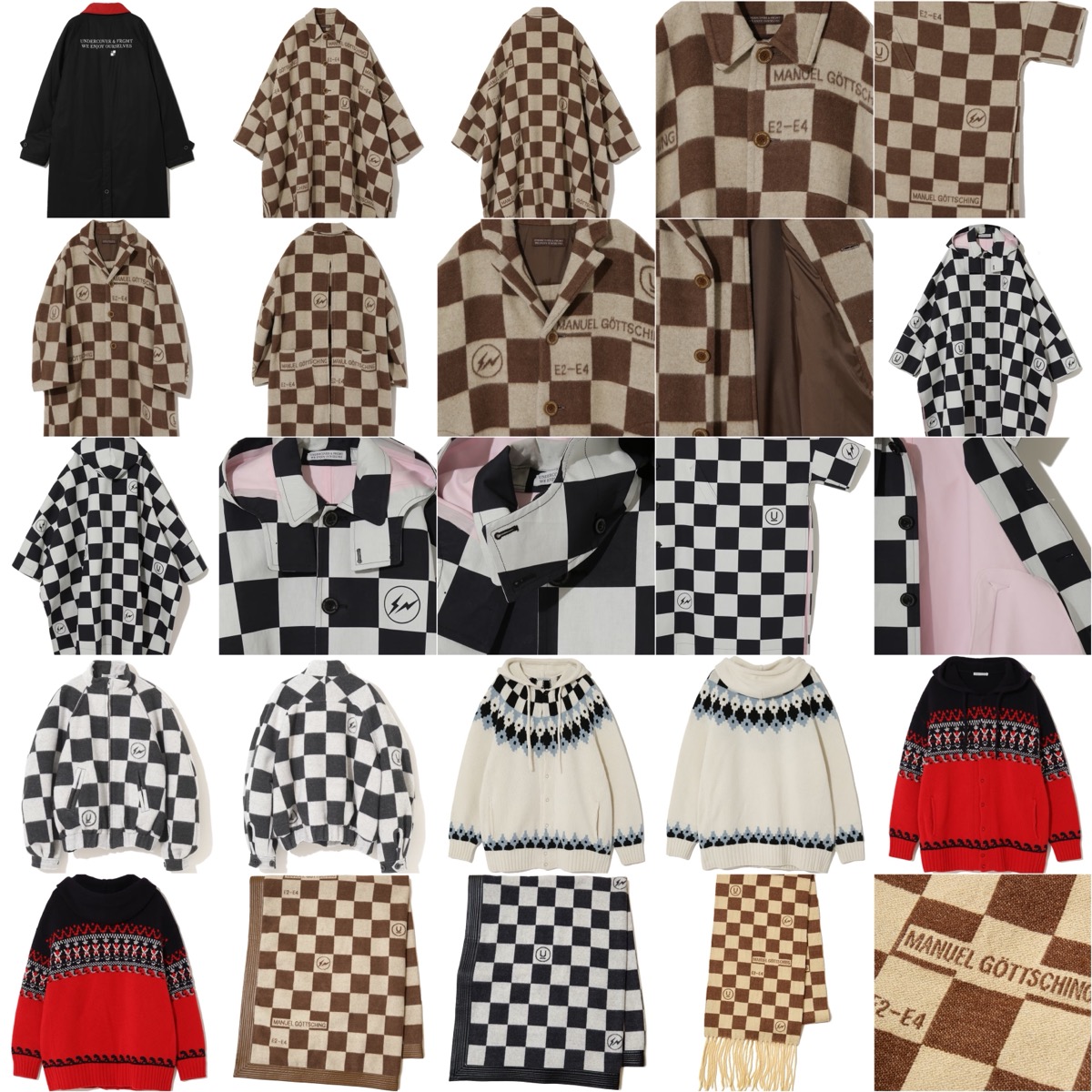 UNDERCOVER × FRAGMENT コラボコレクションが国内11月8日／11月11日