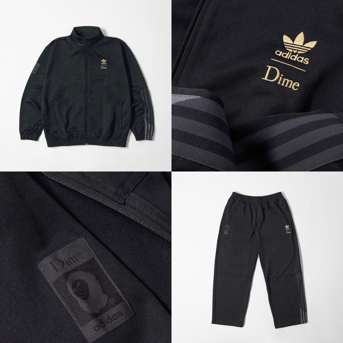 adidas × Dime Superstar ADV “Cloud White” & “Carbon”が国内5月15日