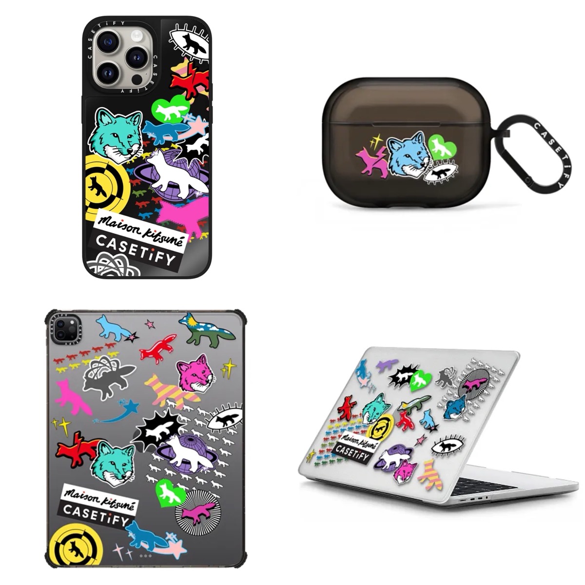 Maison Kitsuné × CASETiFY コラボコレクションの追加アイテムが国内