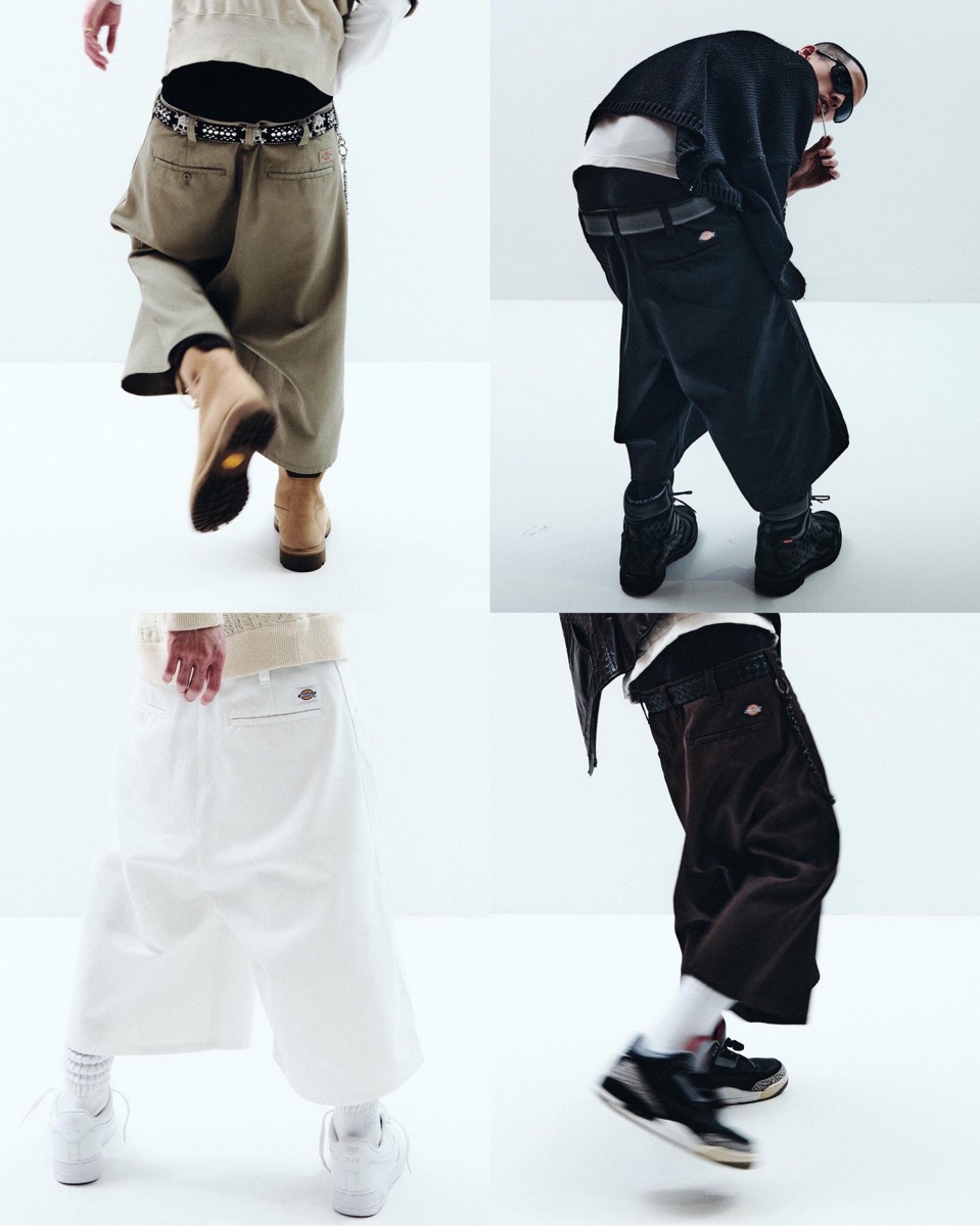Dickies × FUTURE ARCHIVE 別注バギーショーツが国内5月17日より発売