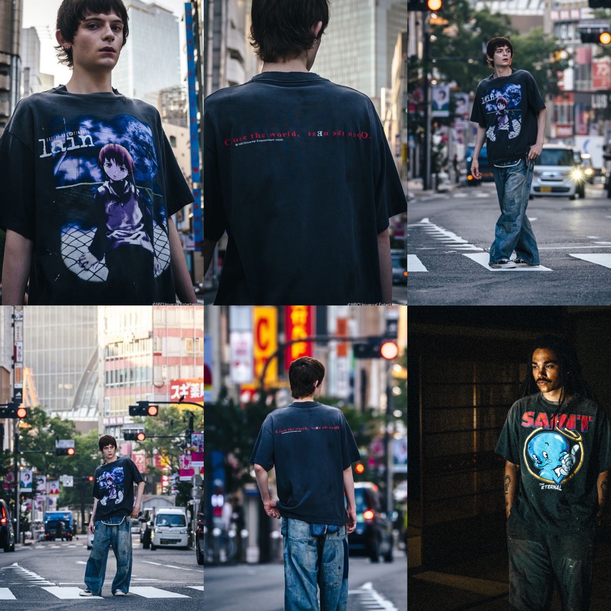 SAINT Mxxxxxx x serial experiments lain x GEEKS RULE 25FW 1st Drop