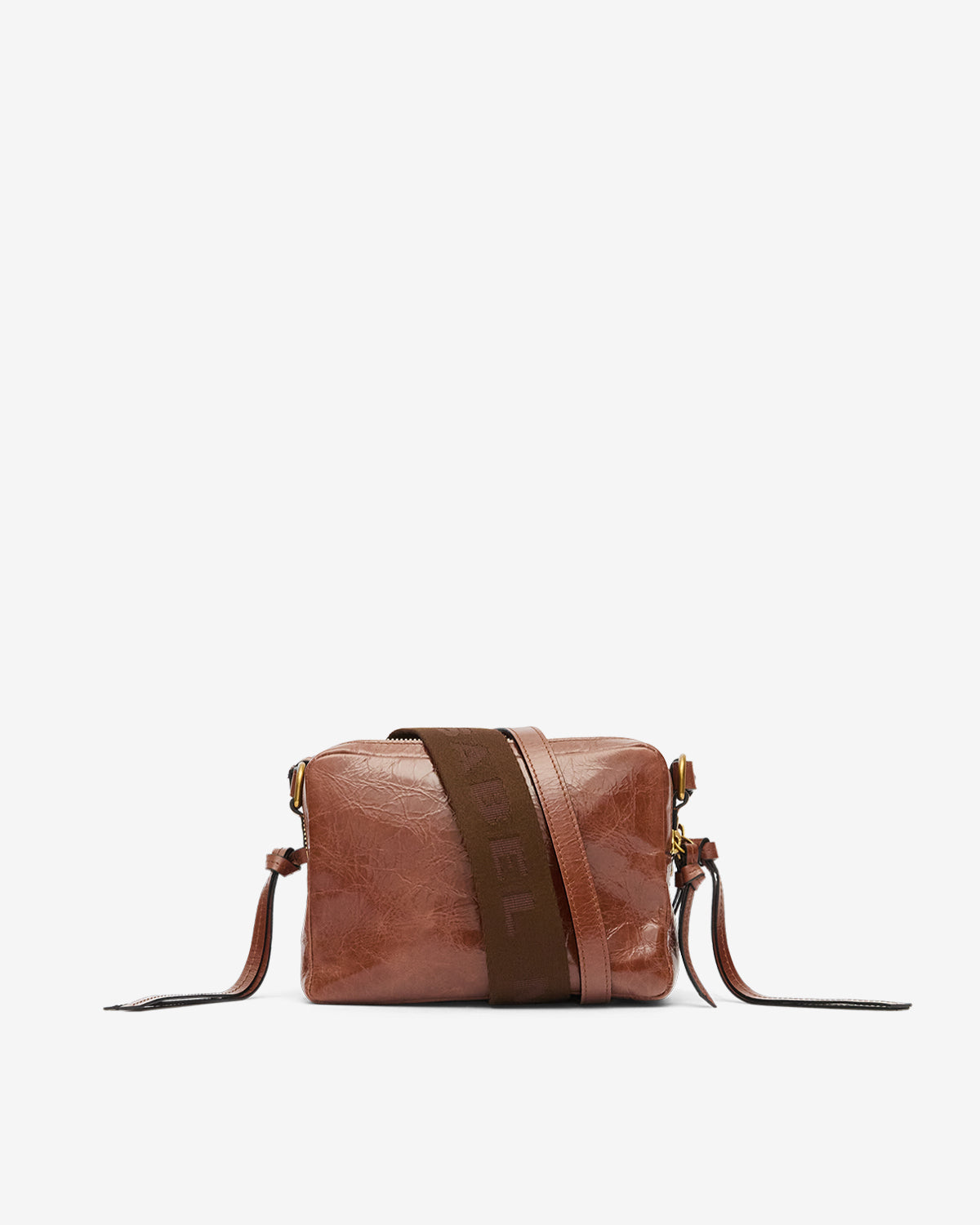 WARDY CAMERA BAG Woman Chocolate | ISABEL MARANT Official online store