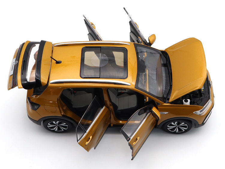 1/18 VW Volkswagen T-CROSS T CROSS Diecast Model Toy Car Gifts For