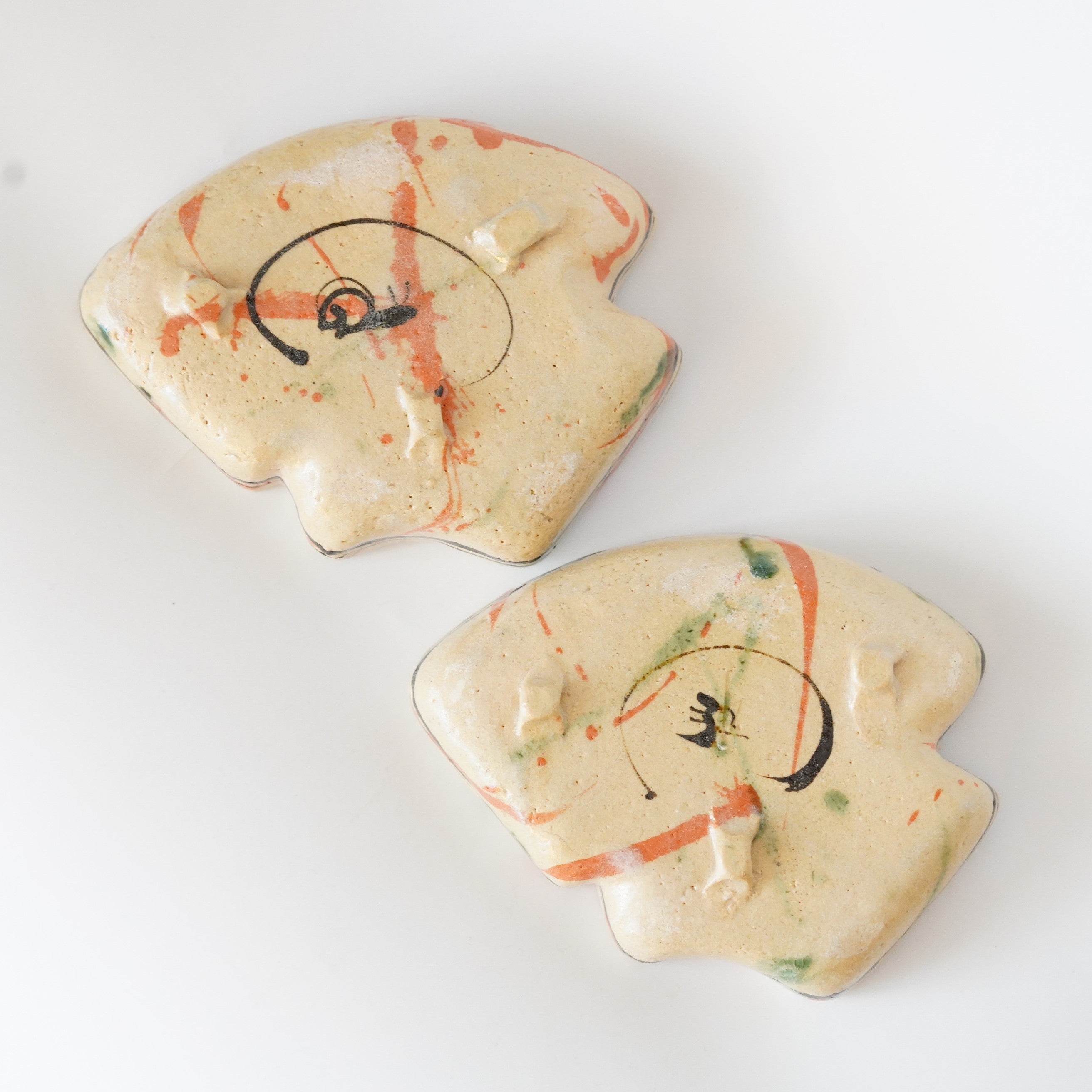 澤克典】弥七田織部向付（中） – うつわ御結