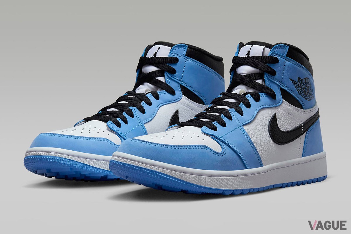 ゴルフシューズ仕様の「エアジョーダン1」にさわやかな新色が登場