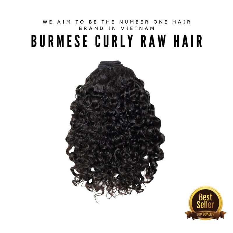 Burmese Curly Super Drawn Bundles – Vietnamese Hair Extensions