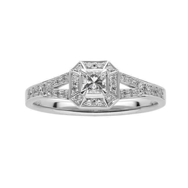 APER5003__DI ヴァンドームカット リング 0.31ct｜リング・指輪