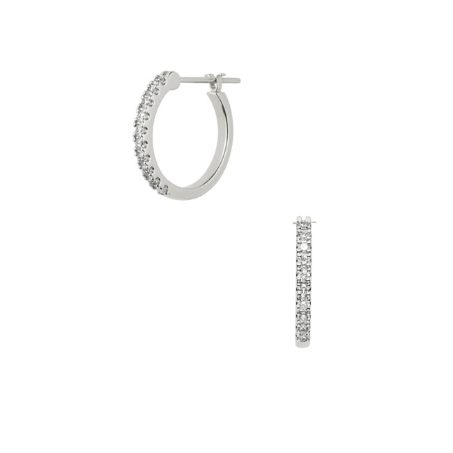 APVA2362__DI ハーフエタニティ ピアス｜ピアス｜ヴァンドーム青山