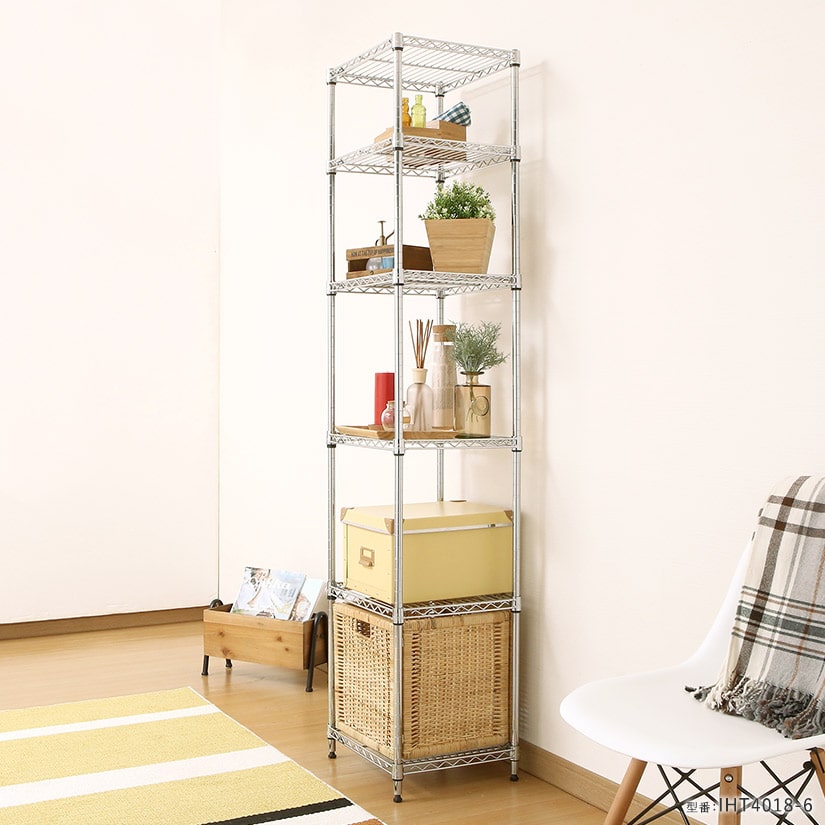 19mm] 幅80 4段 (幅79.5×奥行34.5×高さ90.5cm) ルミナスライト