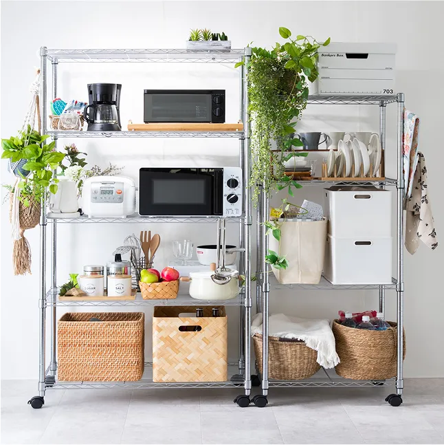 25mm] ルミナス プレミアムライン 4段 幅60 幅61×奥行46×高さ161.5cm