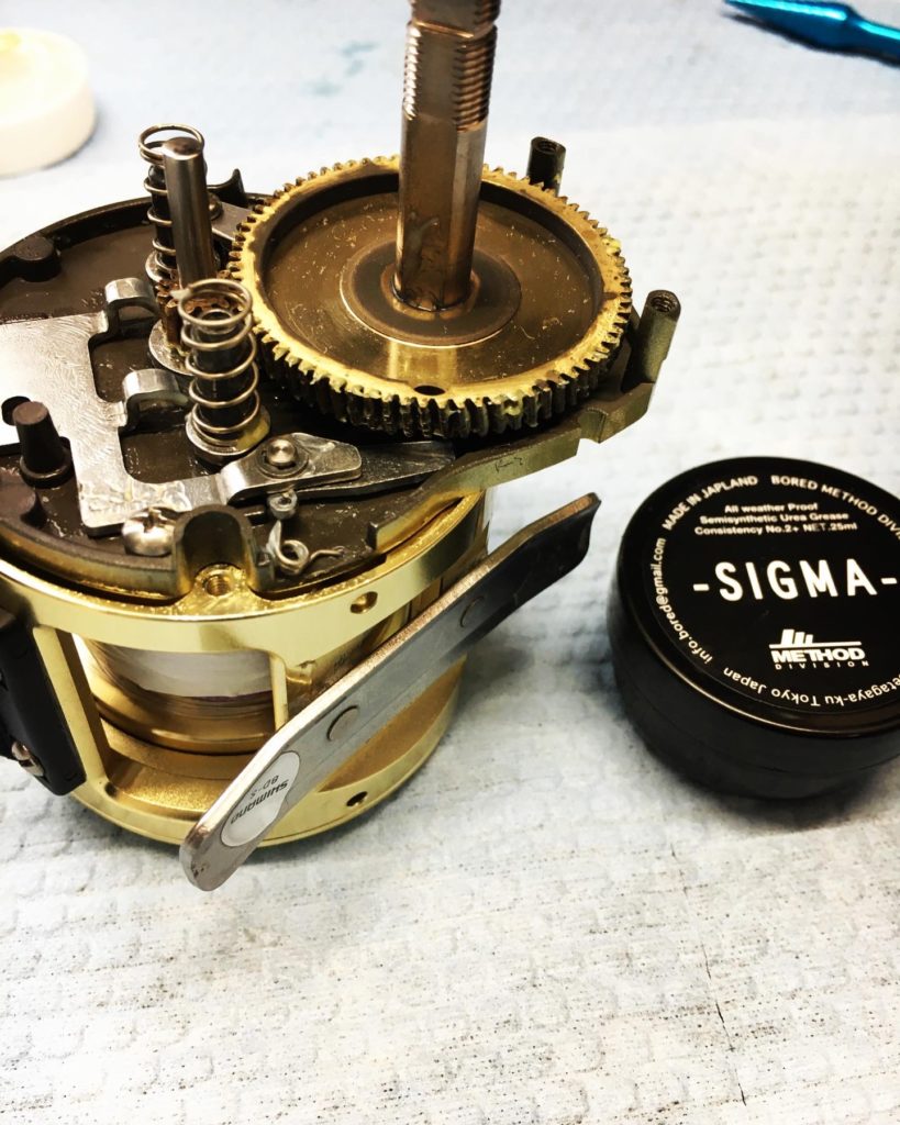 シマノ スコーピオン オシアジガー1500 オーバーホール - 関西・兵庫で