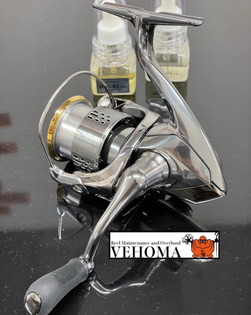 18ステラC2500SHG ハンドルセット アップルチョコ7 18ステラC2500SHG