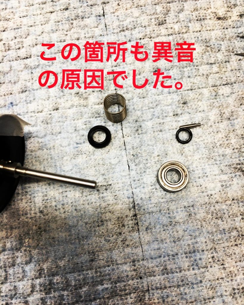 シマノ 20メタニウムHG オーバーホール 巻きのゴロゴロ感症状 - 関西