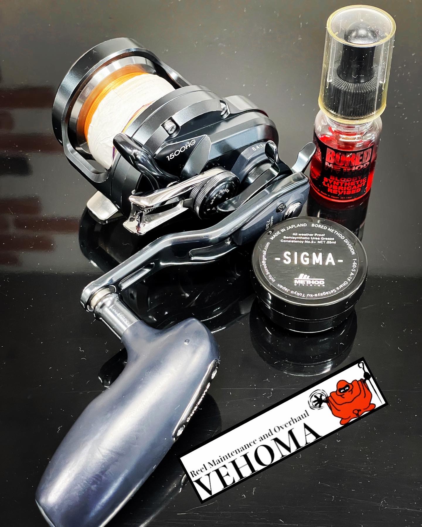 シマノ 19 オシアジガー Fカスタム 1500HG オーバーホール スプール