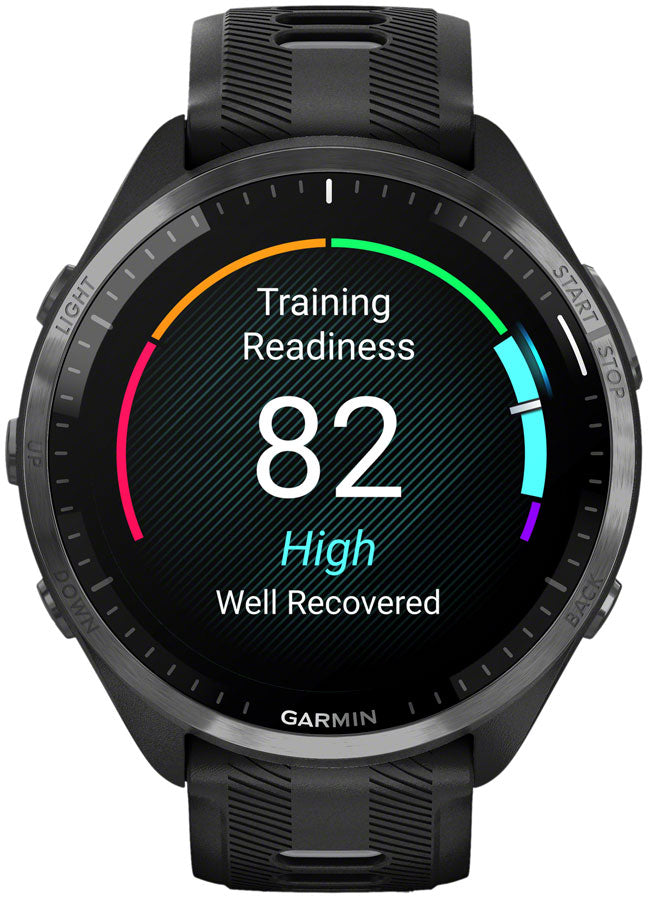 Garmin Forerunner 965 GPS Smartwatch - 47mm, Carbon Gray DLC