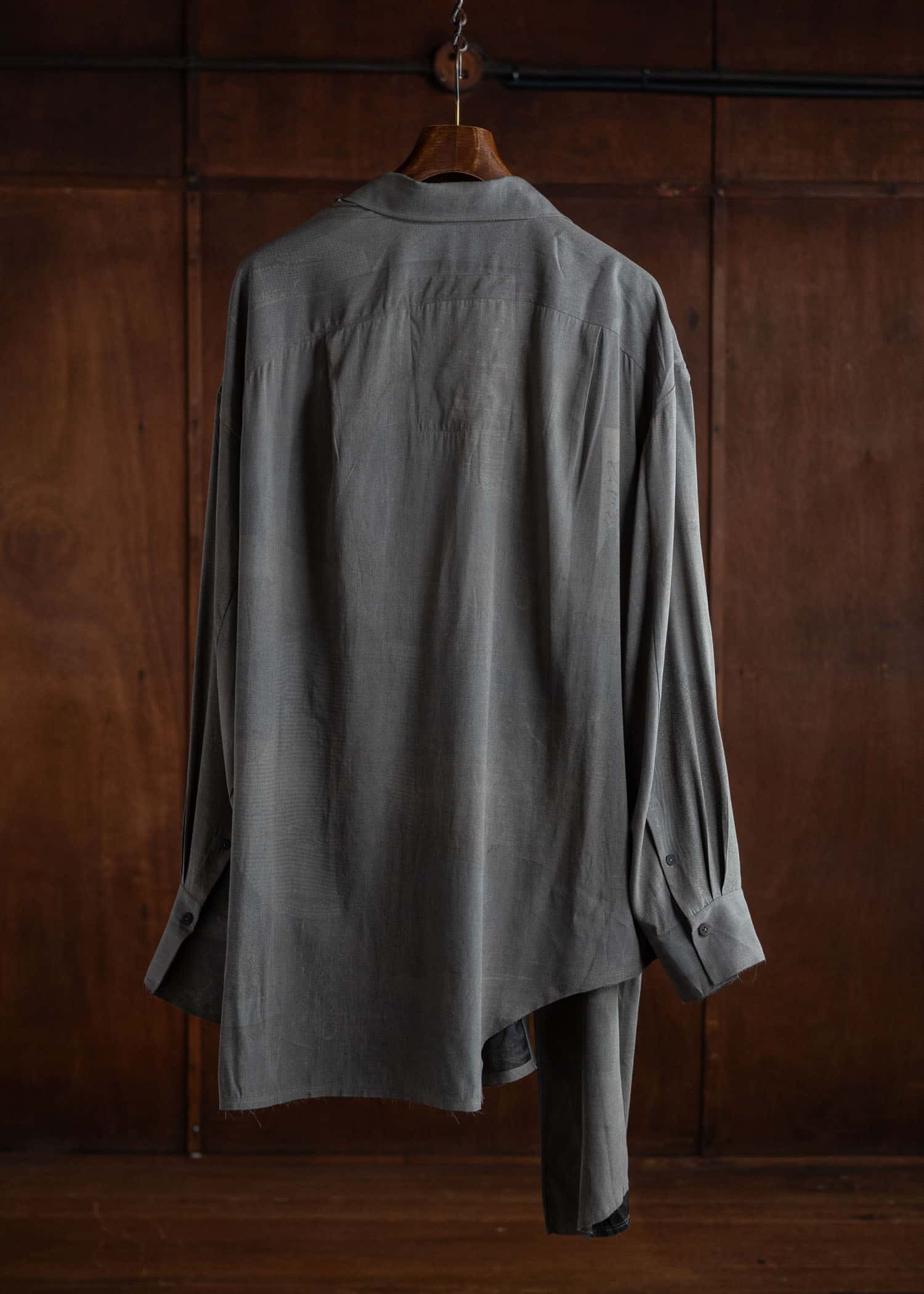 ZIGGY CHEN DECONSTRUCTED LONG SHIRT 0M2410727 – VISION OF FASHION