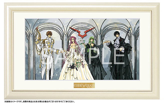 コードギアス 反逆のルルーシュ CLAMPイラスト複製原画Ⅰ・Ⅱ