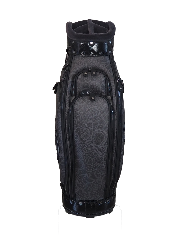 MARK&LONA - Mirage Paisley Caddy Bag | キャディバッグ | ブラック
