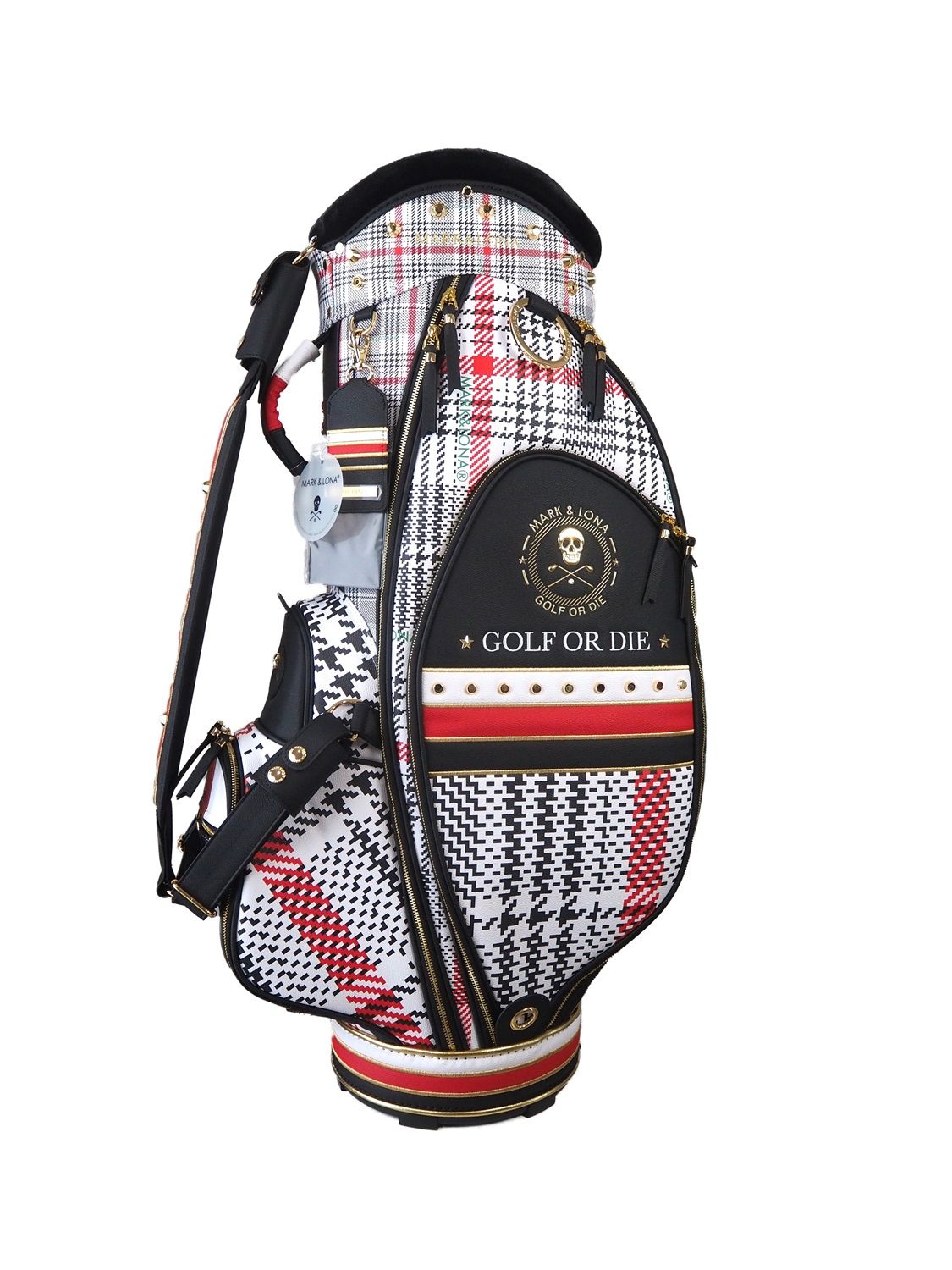 s*a様 MARK & LONA キャディバッグ シルバー MARK & LONA キャディ