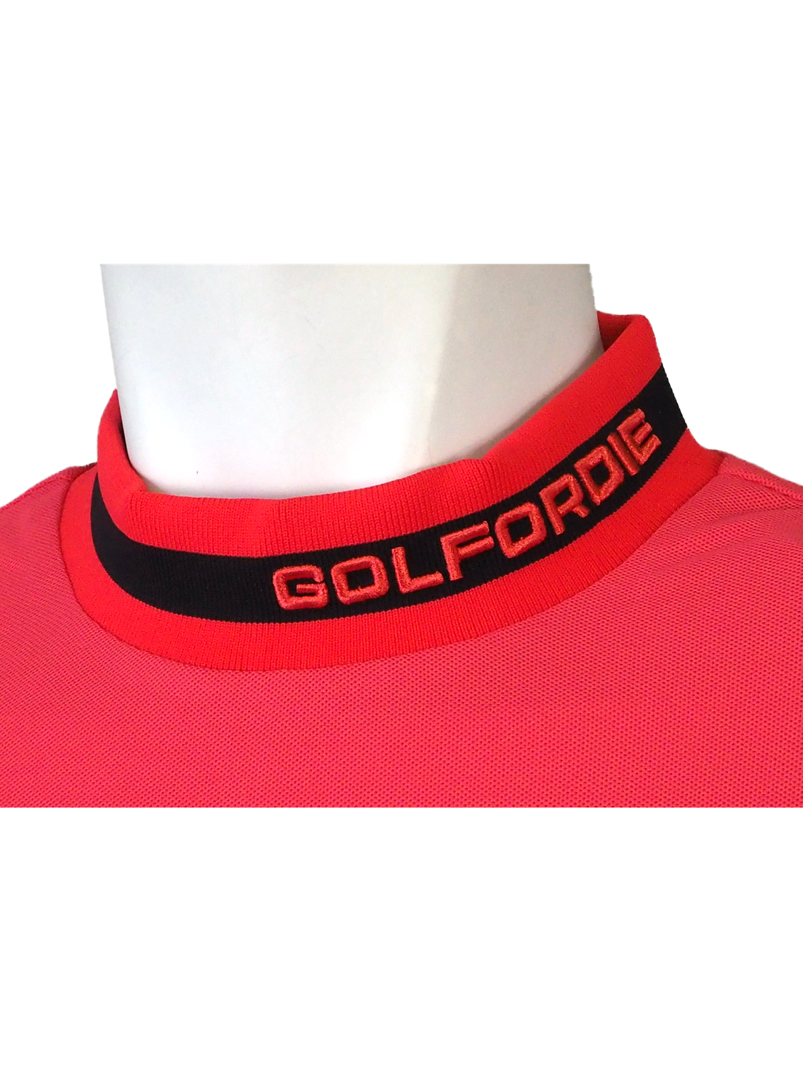 MARK&LONA - Nerve Mock Tee | モックネックシャツ | レッド | メンズ